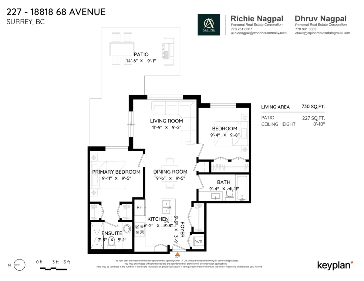 Outdoor Kitchen Photo of 227 18818 68 Avenue, Surrey, BC