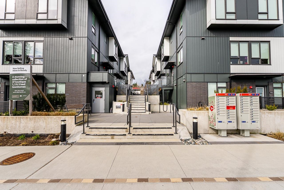 Exterior Rear Photo of 207 7161 17th Avenue, Burnaby, BC