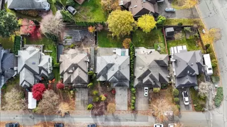 Aerial View of 14906 83a Avenue, Surrey, BC