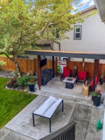Aerial View of 846 Wright Avenue, Port Coquitlam, BC