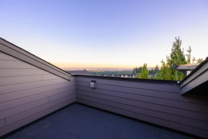 Backyard Photo of 7 3535 Princeton Avenue, Coquitlam, BC