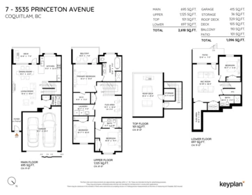 Playground / Recreational Area Near 7 3535 Princeton Avenue, Coquitlam, BC