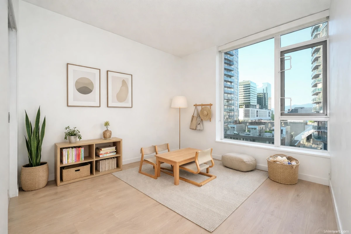 Dining Area Photo of 802 821 Cambie Street, Vancouver, BC