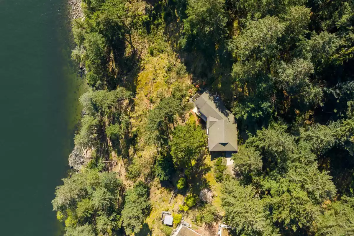 Exterior Rear Photo of 673 Cliff Road, Bowen Island, BC