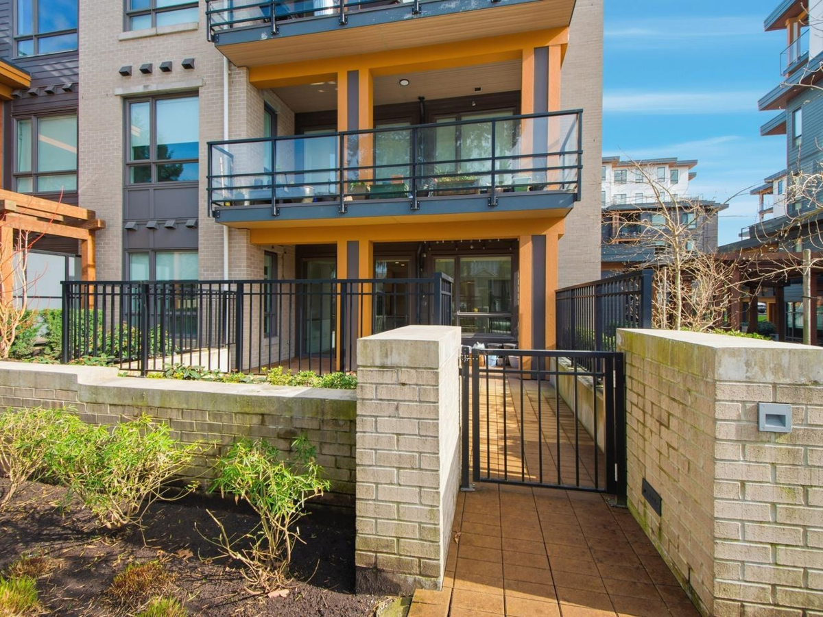Exterior Rear Photo of 106 741 Anskar Court, Coquitlam, BC