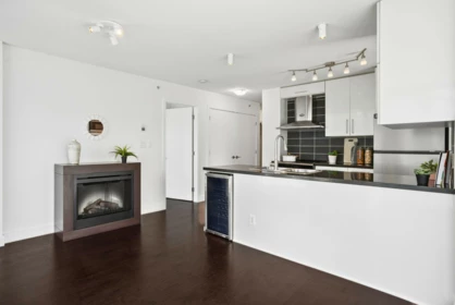 Kitchen Photo of 808 689 Abbott Street, Vancouver, BC