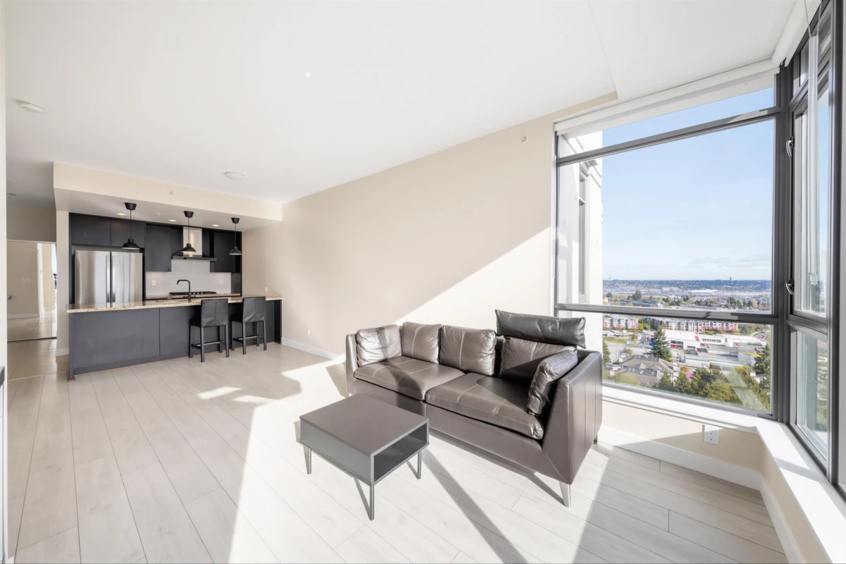 Living Room Photo of 2309 7088 18th Avenue, Burnaby, BC