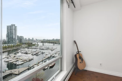 Bedroom 2 Photo of 1201 1228 Marinaside Crescent, Vancouver, BC