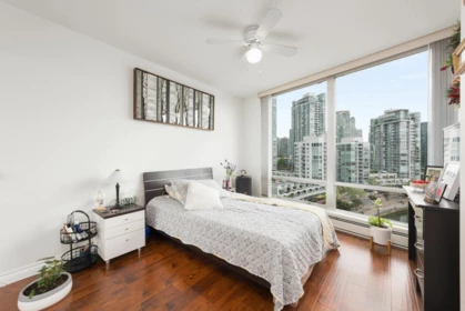 Bedroom 3 Photo of 1201 1228 Marinaside Crescent, Vancouver, BC