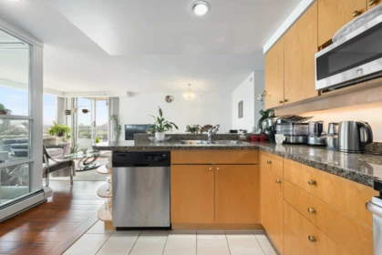 Breakfast Nook Photo of 1201 1228 Marinaside Crescent, Vancouver, BC