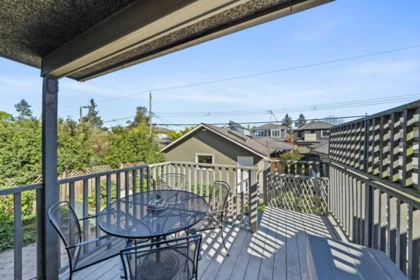 Aerial View of 2925 W 21st Avenue, Vancouver, BC
