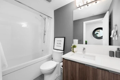 Guest Bathroom Photo of 2202 4900 Lennox Lane, Burnaby, BC