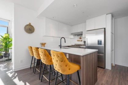 Kitchen Island Photo of 2202 4900 Lennox Lane, Burnaby, BC