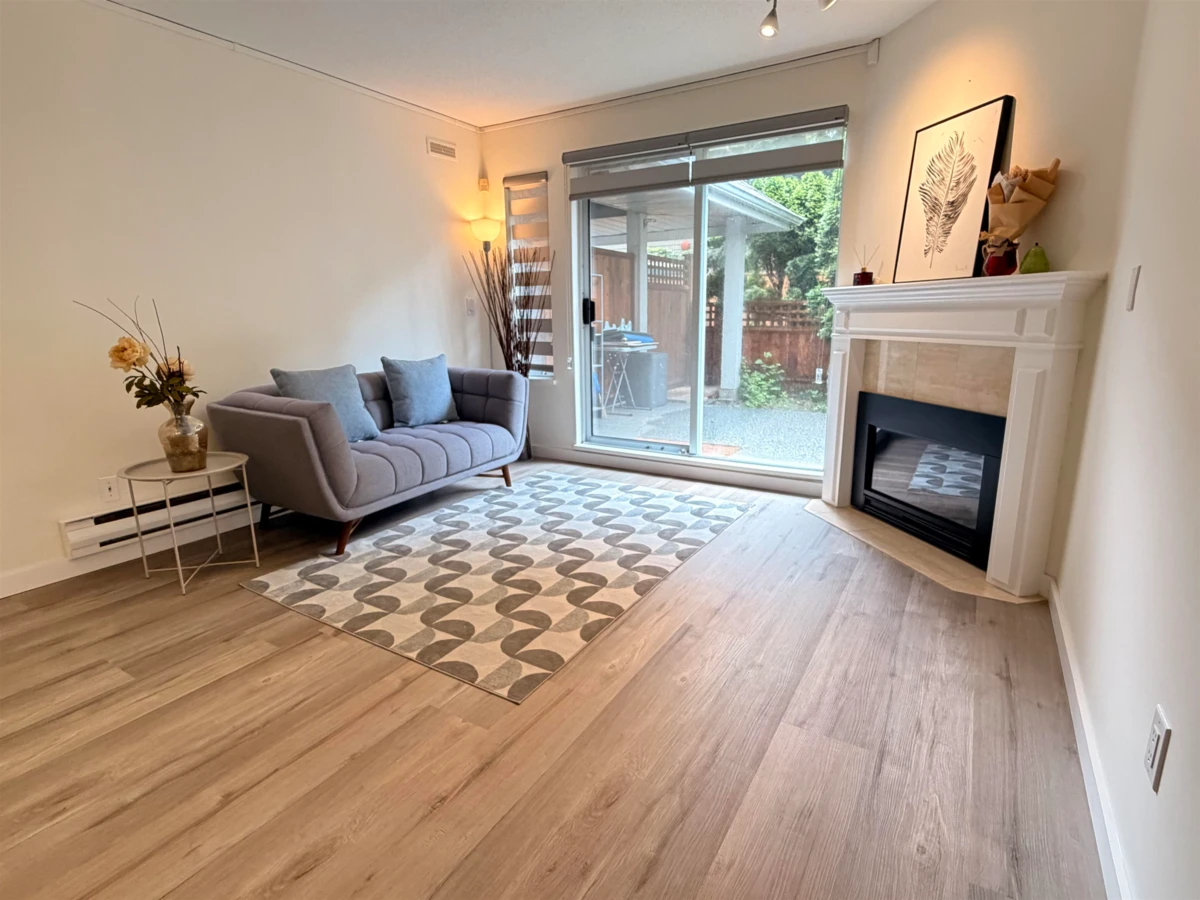 Living Room Photo of 5 7184 Stride Avenue, Burnaby, BC