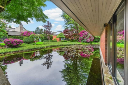 Aerial View of 423 Greensboro Place, Vancouver, BC