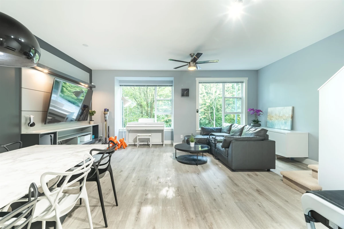 Living Room Photo of 19 1299 Coast Meridian Road, Coquitlam, BC