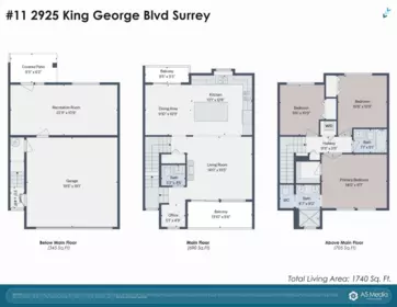 Staircase Photo of 11 2925 King George Boulevard, Surrey, BC