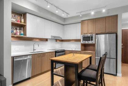 Kitchen Photo of 108 618 Como Lake Avenue, Coquitlam, BC