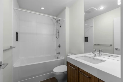 Primary Bathroom Photo of 108 618 Como Lake Avenue, Coquitlam, BC