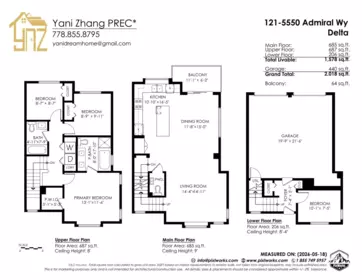 Playground / Recreational Area Near 121 5550 Admiral Way, Ladner, BC