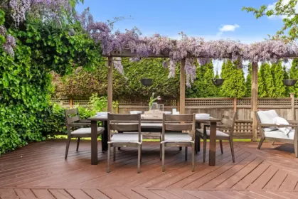 Backyard Photo of 5627 Timbervalley Road, Delta, BC