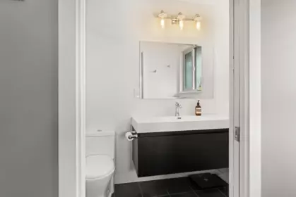 Powder Room Photo of 5627 Timbervalley Road, Delta, BC