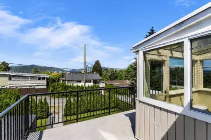 Backyard Photo of 9175 Holmes Street, Burnaby, BC