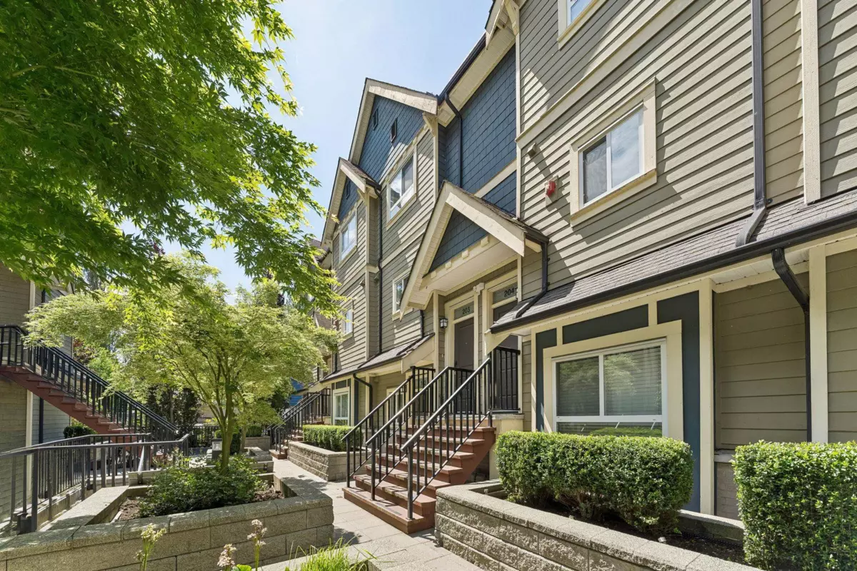 Exterior Rear Photo of 203 3488 Sefton Street, Port Coquitlam, BC