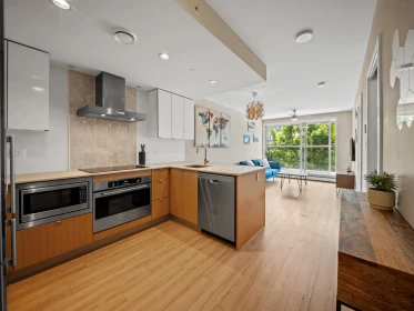 Breakfast Nook Photo of 213 159 W 2nd Avenue, Vancouver, BC