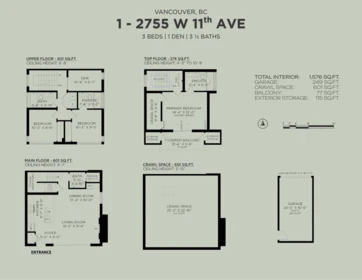Community Amenities Photo (Clubhouse) of 1 2755 W 11th Avenue, Vancouver, BC