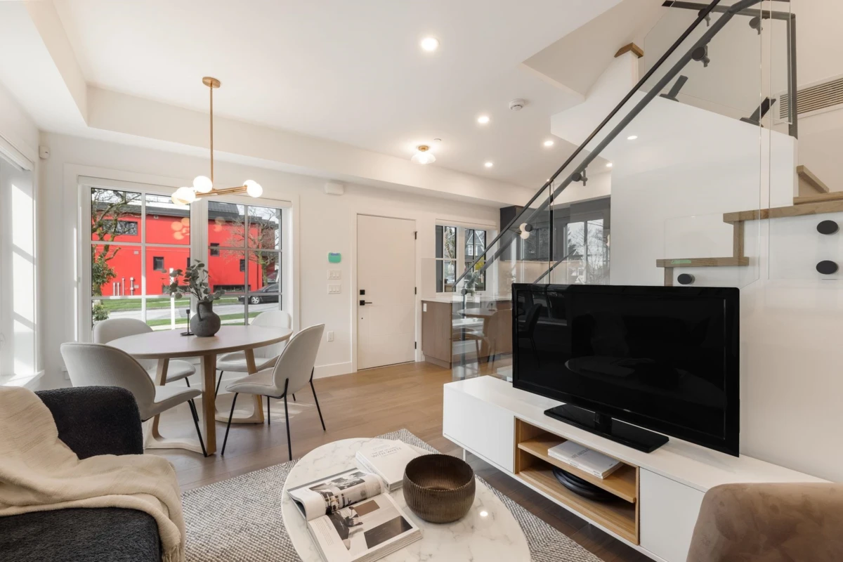 Living Room Photo of 2 550 Kaslo Street, Vancouver, BC