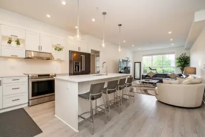 Kitchen Island Photo of 204 12367 224 Street, Maple Ridge, BC