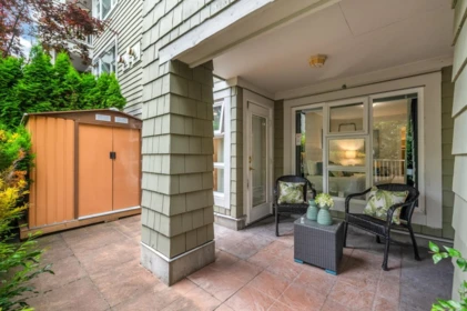 Mudroom Photo of 105 988 W 54th Avenue, Vancouver, BC