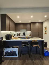 Kitchen Island Photo of 2205 308 Morrissey Road, Port Moody, BC