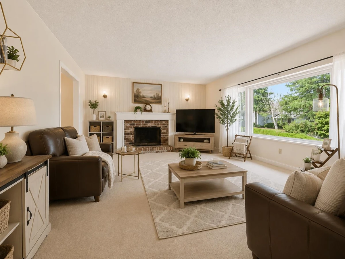 Living Room Photo of 7080 Kimberley Drive, Richmond, BC