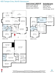 Community Amenities Photo (Clubhouse) of 425 Tempe Crescent, North Vancouver, BC