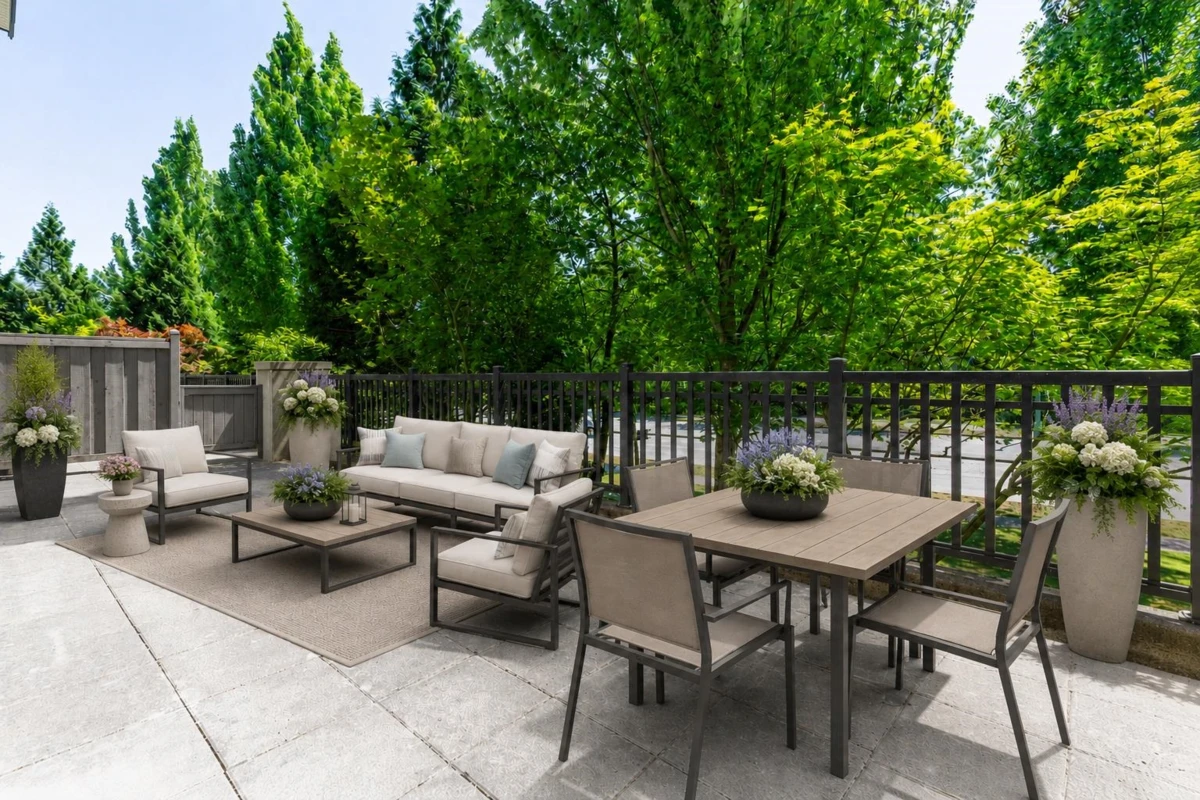 Exterior Rear Photo of 105 1330 Genest Way, Coquitlam, BC