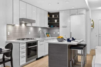 Kitchen Island Photo of 306 1628 W 4th Avenue, Vancouver, BC