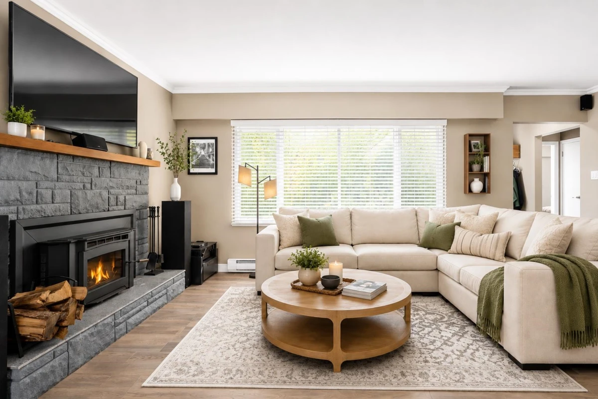 Living Room Photo of 40251 Kalodon Road, Squamish, BC