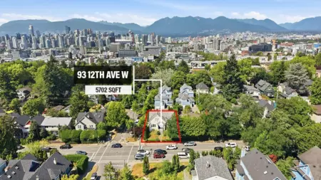93 W 12th Avenue, Vancouver, BC, Vancouver — Quadruplex for sale
