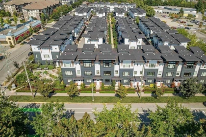 Aerial View of 21 22128 48a Avenue, Langley, BC
