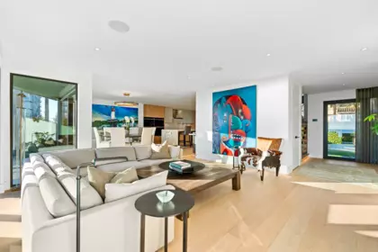 Aerial View of 2356 Bellevue Avenue, West Vancouver, BC