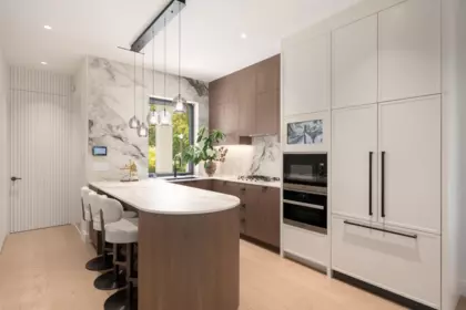 Kitchen Island Photo of 1 1592 Nanton Avenue, Vancouver, BC