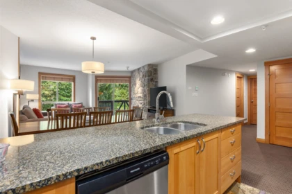 Kitchen Photo of 432A 2036 London Lane, Whistler, BC