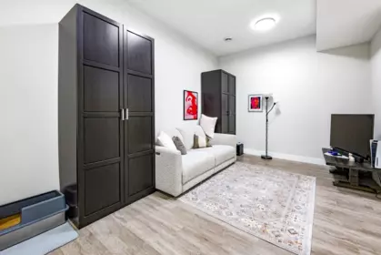 Aerial View of 105 3450 David Avenue, Coquitlam, BC