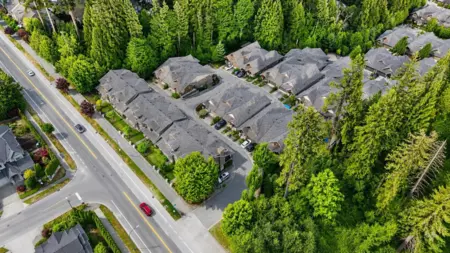 Exterior Rear Photo of 105 3450 David Avenue, Coquitlam, BC