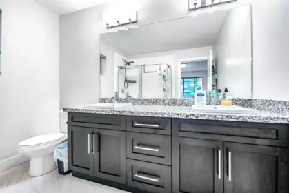Garage Interior Photo of 105 3450 David Avenue, Coquitlam, BC