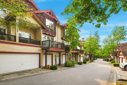 Exterior Rear Photo of 27 15 Forest Park Way, Port Moody, BC