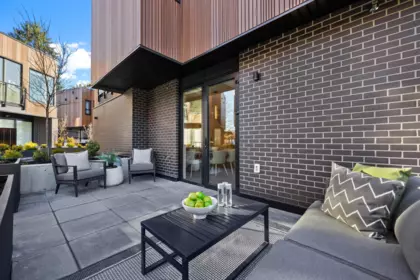 Aerial View of 3206 Highland Boulevard, North Vancouver, BC