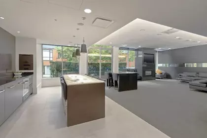 Outdoor Patio Photo of 1002 1055 Richards Street, Vancouver, BC